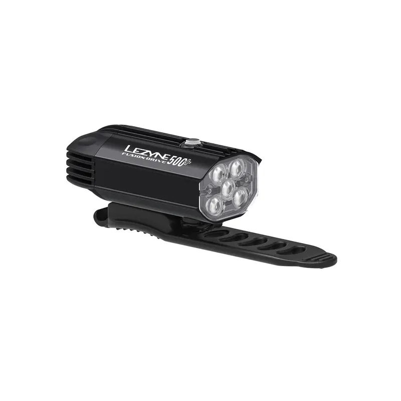 Lezyne Fusion Drive 500+ Front LED Light - Black-1